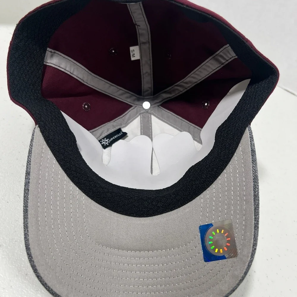 Adidas‎ Texas A&M Aggies Red White Gray Hat Cap S/M Superflex